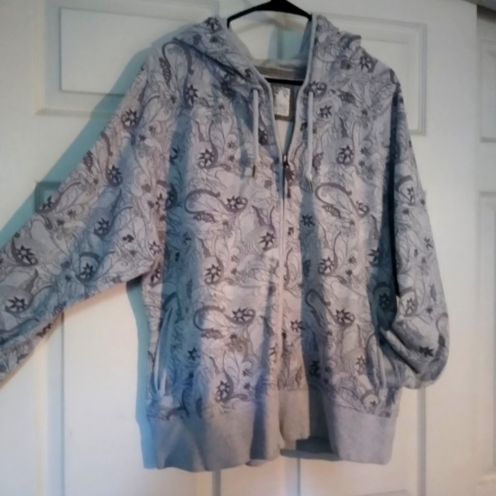 Old navy swirl grey hoodie XXL
